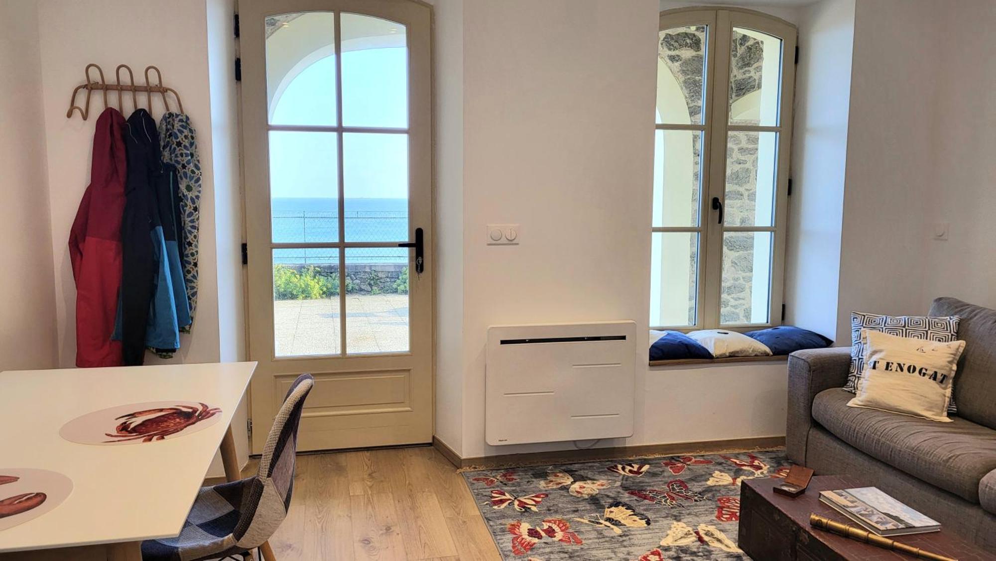 Vue Pleine Mer A La Perle Marine - La Terrasse Dinard Exterior foto