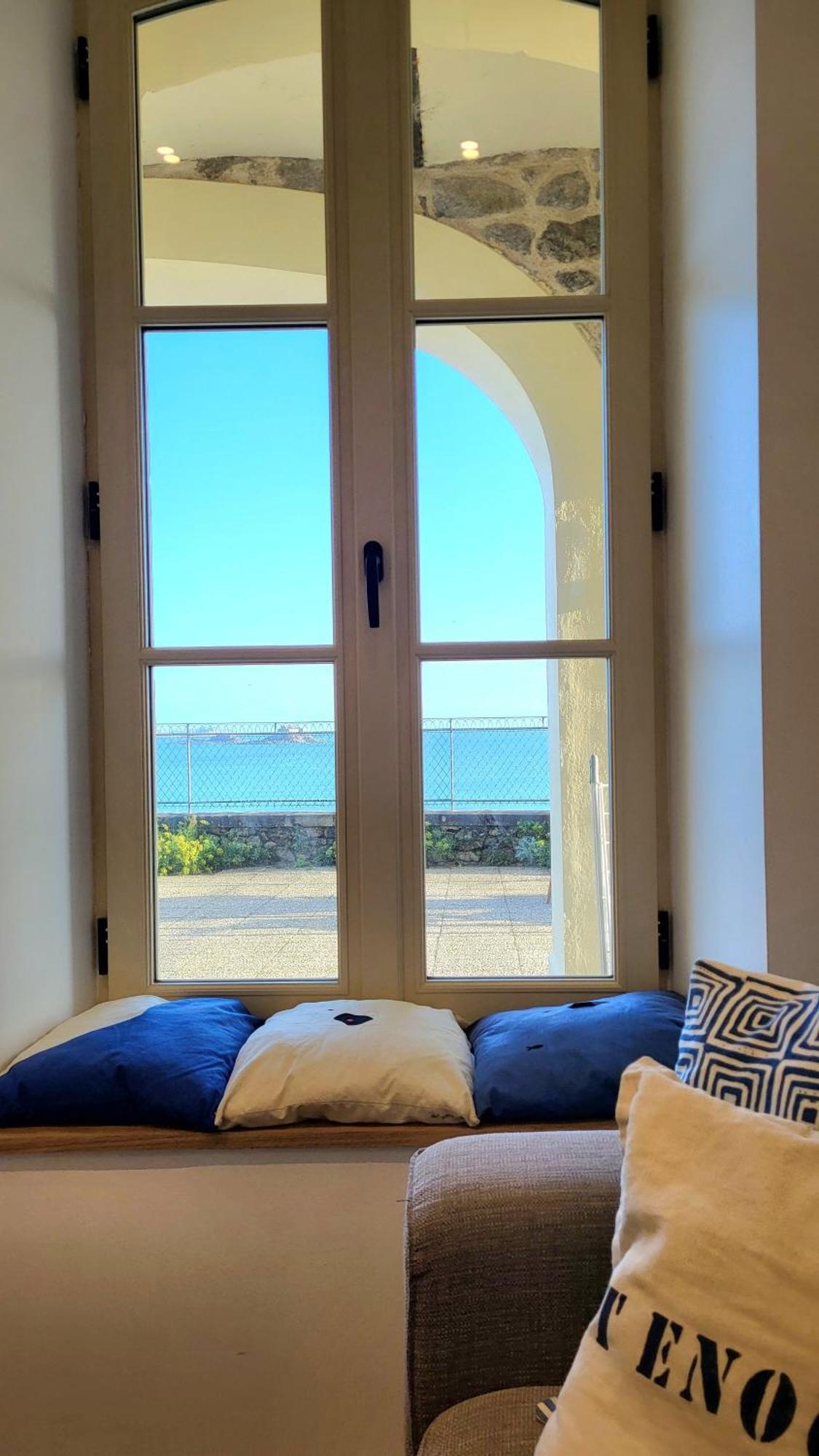 Vue Pleine Mer A La Perle Marine - La Terrasse Dinard Exterior foto